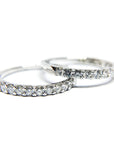 A pedido - Anillo Cintillo Brillantes en Grifa 0,03.5 ct