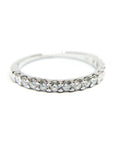 A pedido - Anillo Cintillo Brillantes en Grifa 0,03.5 ct