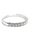 A pedido - Anillo Cintillo Brillantes en Grifa 0,03.5 ct