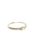 A pedido - Anillo Diamante Marquise en Grifa 0,10 ct