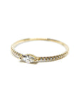 A pedido - Anillo Diamante Marquise en Grifa 0,10 ct