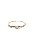 A pedido - Anillo Diamante Marquise en Grifa 0,10 ct