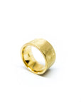 A pedido - Anillo Oro Amarillo Diseño Bold Matizado