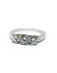 A pedido - Anillo Tricillo Brillantes en Grifa (0,32 / 0,08 ct)