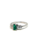 A pedido - Anillo Esmeralda y Diamantes