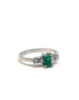 A pedido - Anillo Esmeralda y Diamantes