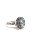 Anillo Oval Diamantes