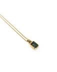 A pedido - Collar Turmalina Bisel Gold