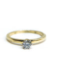 A pedido - Anillo Diamante Brillante en Grifa