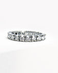 A pedido - Anillo Sinfín Brillantes en Grifas cuadradas 0,08 ct