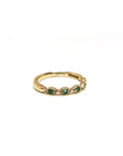 A pedido - Anillo Esmeraldas Eye Gold
