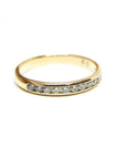 A pedido - Anillo Cintillo en Riel 0,03 ct