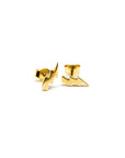 A pedido - Aros Stud Rayo Gold