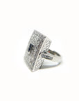 A pedido - Anillo Zafiro Queen Garden