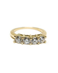 A pedido - Anillo Cintillo Brillantes en Grifa 0,20 ct