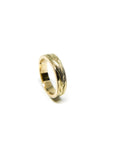 A pedido - Anillo Argolla Tallada Oro Amarillo