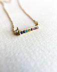 A pedido - Collar Line Rainbow