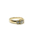 A pedido - Anillo Tricillo Brillantes Grifa (0,40/0,15 ct)