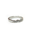 A pedido - Anillo Cintillo Brillantes en Grifa 0,01.5 ct Constelación