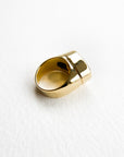 A pedido - Anillo Citrino Oval Bisel 17mm