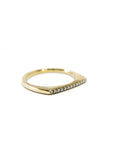A pedido - Anillo Cintillo Brillantes en Grifa 0,01 ct Recto