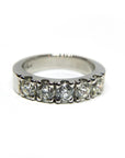 A pedido - Anillo Quintillo Brillantes en Grifa 0,20 ct