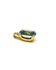 A pedido - Colgante Aguamarina Oval