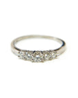 A pedido - Anillo Quintillo Brillantes en Grifa (0,10/0,06/0,04 ct)