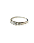 A pedido - Anillo Quintillo Brillantes en Grifa (0,10/0,06/0,04 ct)