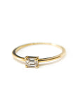 A pedido - Anillo Diamante Baguette en Grifa 0,21 ct