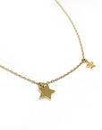 A pedido - Collar Estrella Duo Gold