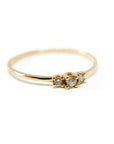 A pedido - Anillo Tricillo Brillantes en Grifa (0,05 / 0,02.5 ct)