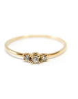 A pedido - Anillo Tricillo Brillantes en Grifa (0,05 / 0,02.5 ct)