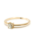 A pedido - Anillo Diamante Brillante en Grifa 0,19 ct