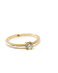 A pedido - Anillo Diamante Brillante en Grifa 0,19 ct