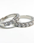 A pedido - Anillo Cintillo Brillantes en Grifa 0,20 ct