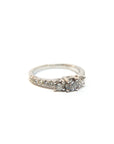 A pedido - Anillo Tricillo Brillantes Grifa