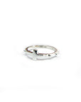 Anillo Plata Denario Pelotitas