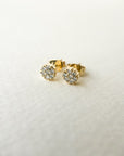 A pedido - Aros Stud Diamantes 0,01.5 Ct Gold