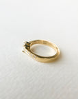 A pedido - Anillo Diamante Brillante en Grifa 0,40 ct y brillantes en argolla