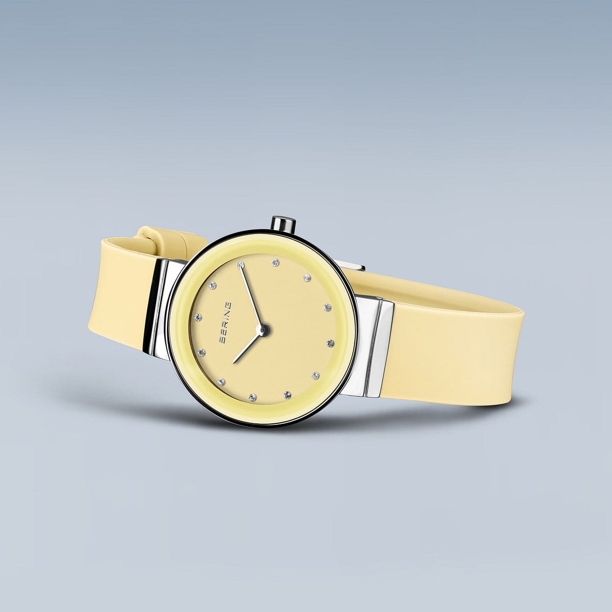 Reloj Bering Classic Mujer Amarillo