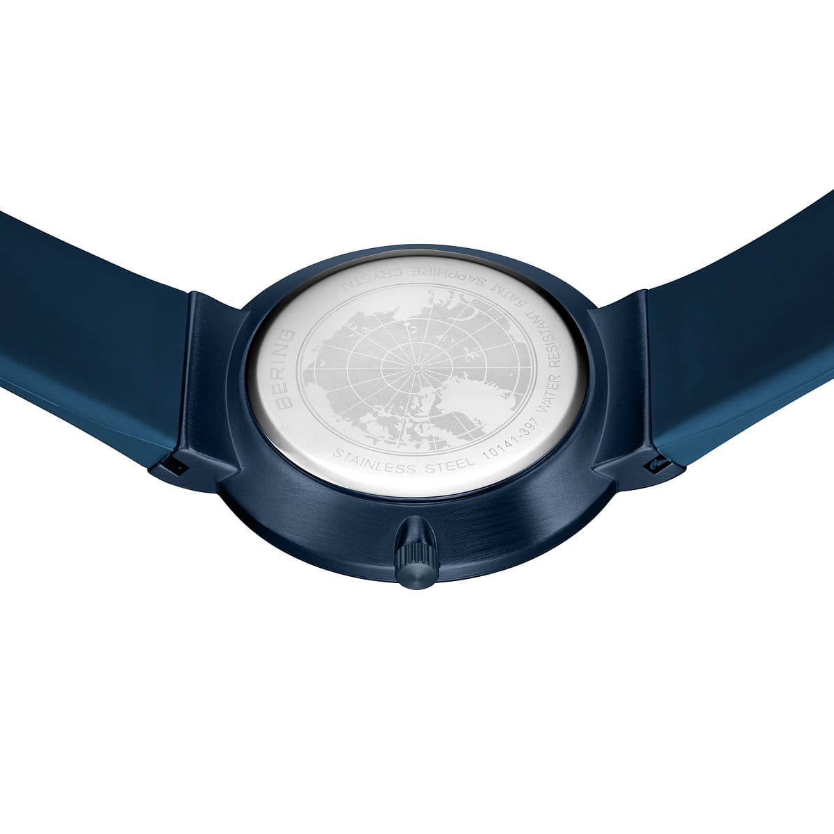 Reloj Bering Classic Azul/Naranjo