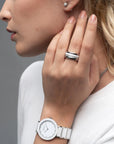 Reloj Bering Ceramic Mujer Blanco