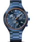 Reloj Bering Titanium Crono Hombre Azul