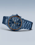 Reloj Bering Titanium Crono Hombre Azul
