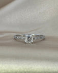 Anillo Solitario Diamante Lab 0,62 ct platino