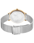 Reloj Bering Classic Mujer Plateado y Blanco