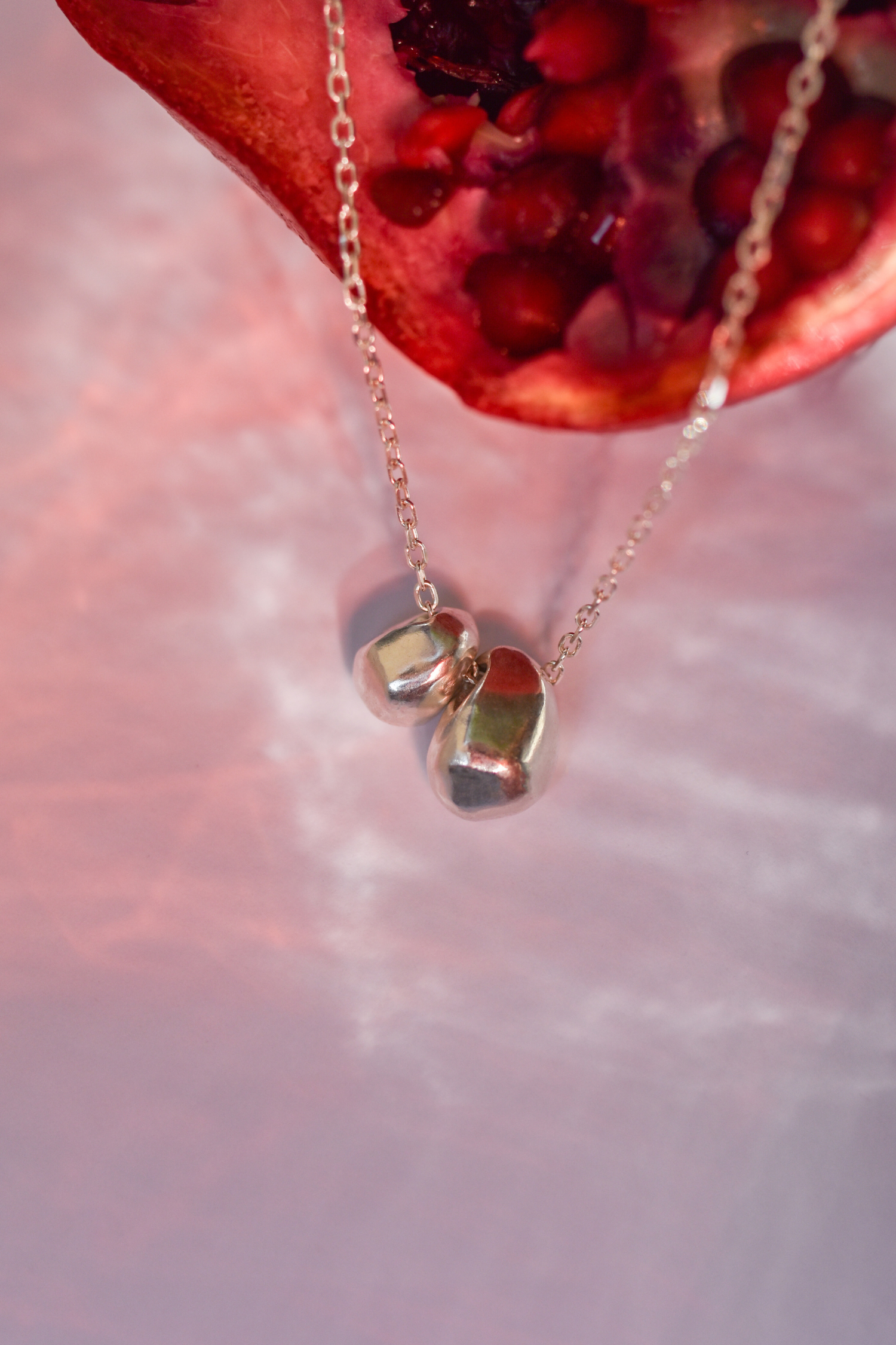 Colgante doble GranoGranada - Tita Cardemil