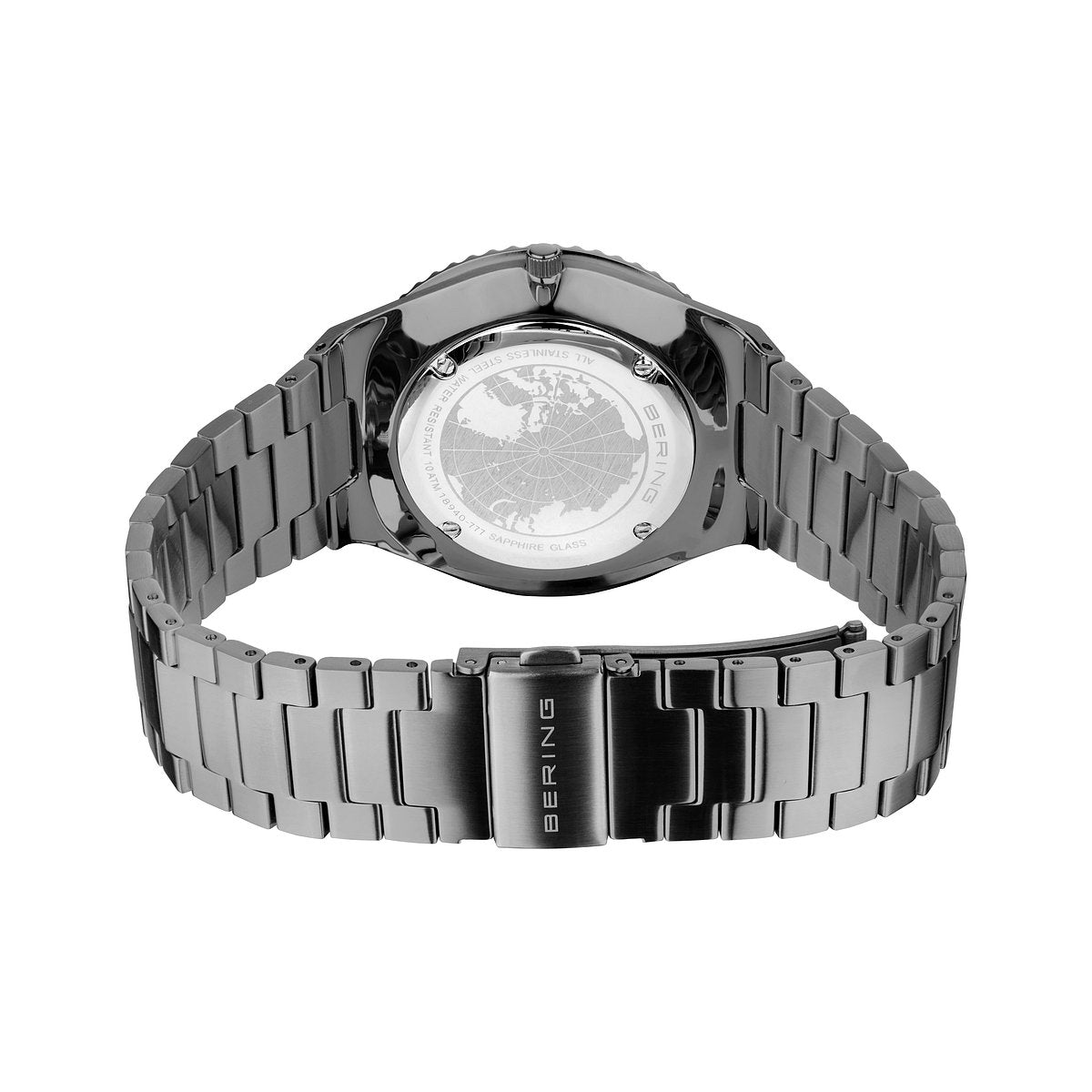 Reloj Bering Classic Arctic Sailing Hombre Gris