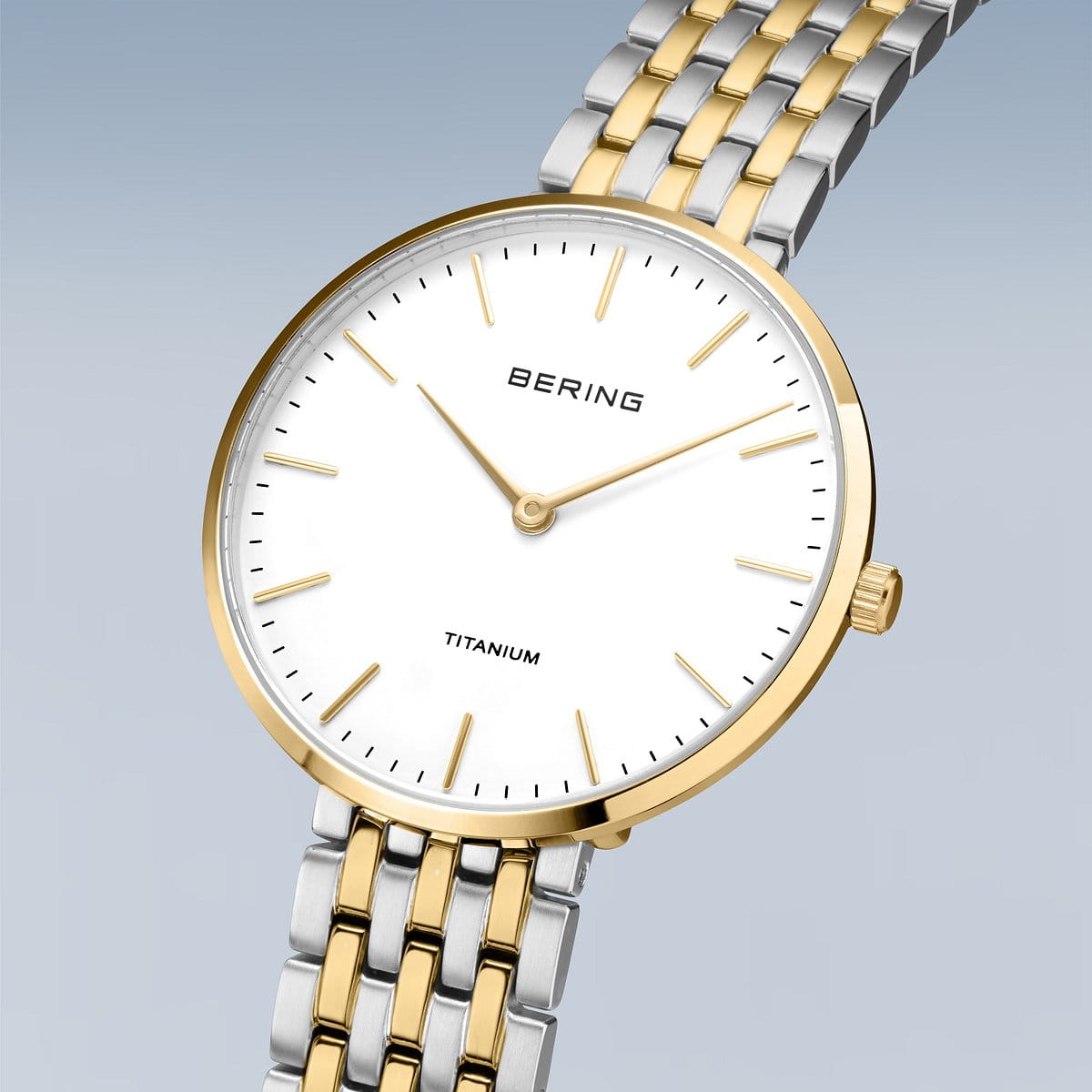Reloj Bering Titanium Mujer Bicolor